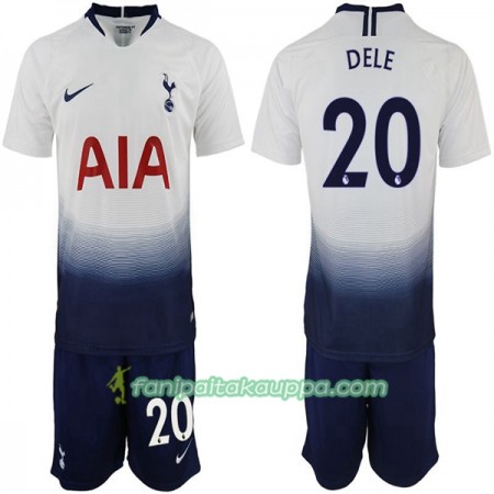 Jalkapallo Peliasut Tottenham Hotspur Dele 20 Lasten Koti Pelipaita 2018-2019 Lyhythihainen